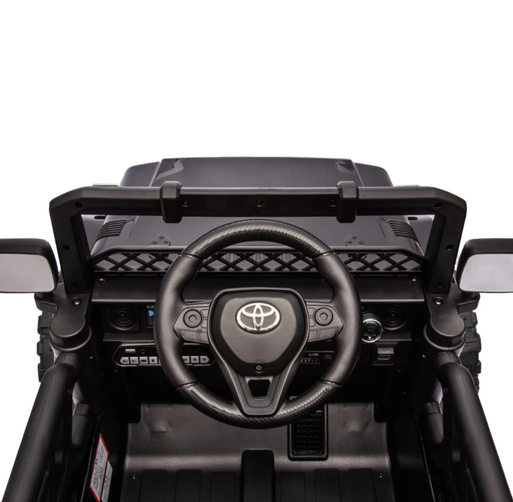 Masinuta electrica cu telecomanda Toyota FJ Cruiser Black - 8