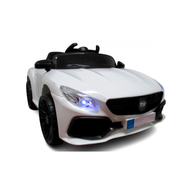 Masinuta electrica cu telecomanda si functie de balansare Cabrio Z6 R-Sport alb - 3