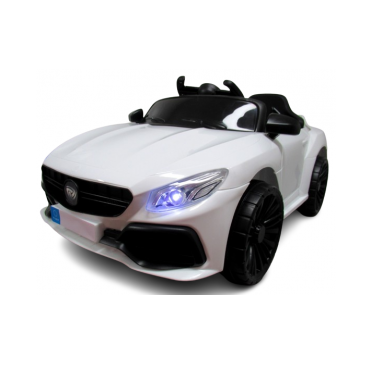 Masinuta electrica cu telecomanda si functie de balansare Cabrio Z6 R-Sport alb 70W - 2