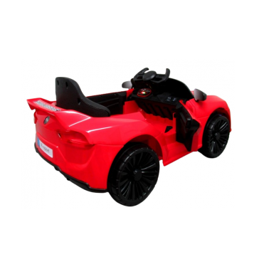 Masinuta electrica cu telecomanda si functie de balansare Cabrio Z6 R-Sport rosu 70W - 1