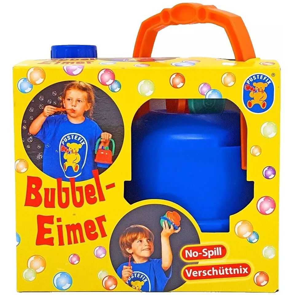 Mega galetusa cu 3 inele mari si 1l solutie baloane de sapun Pustefix bubble toys - 4