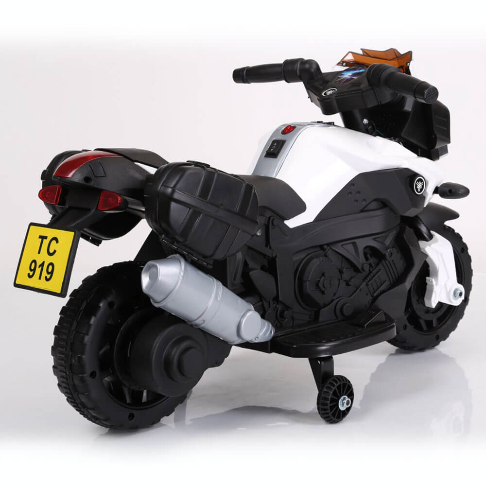 Motocicleta electrica pentru copii JC919 alb - 1