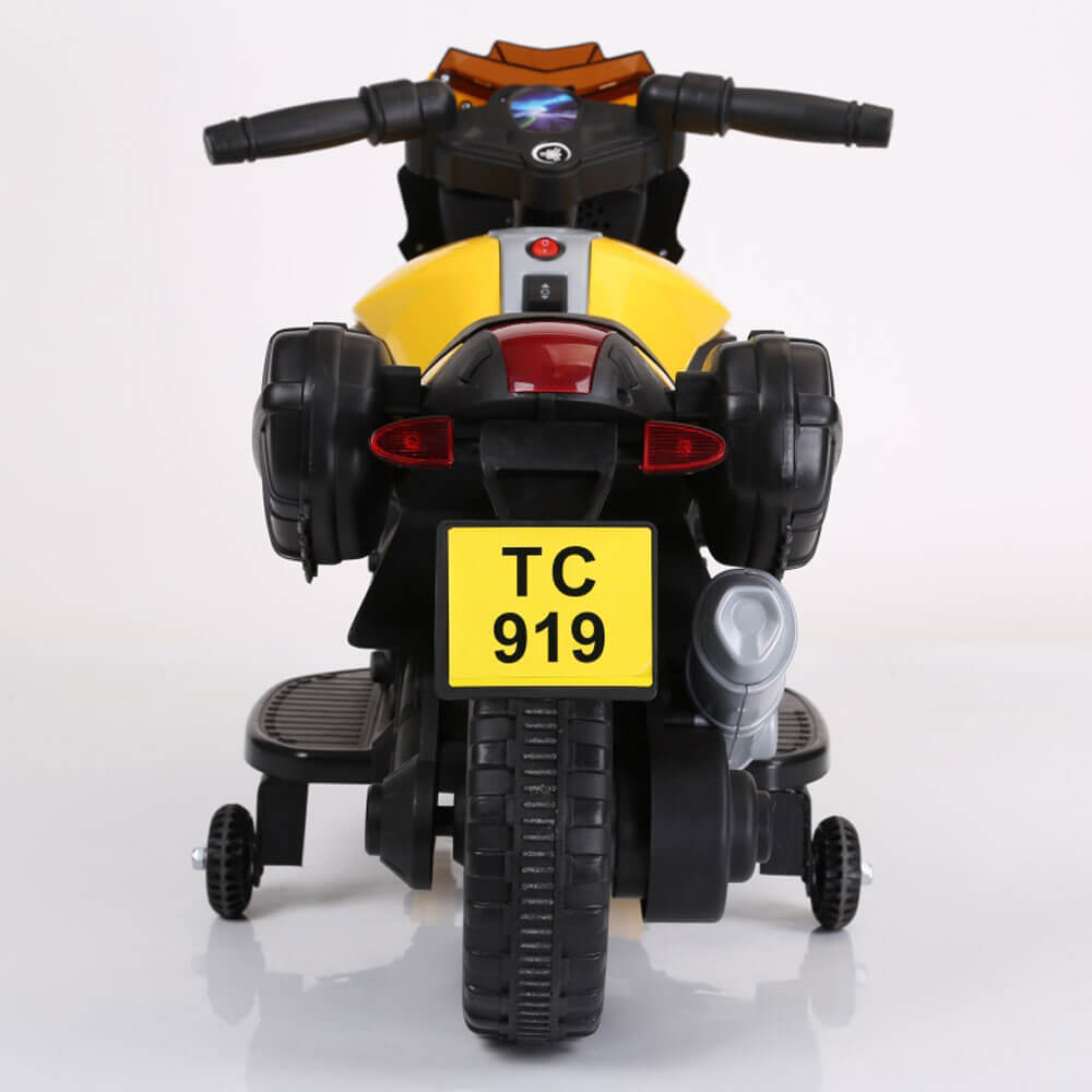 Motocicleta electrica pentru copii JC919 galben - 1