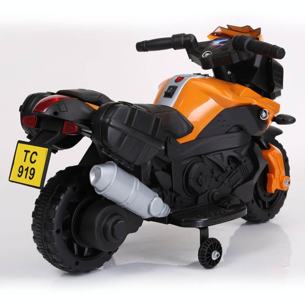 Motocicleta electrica pentru copii JC919 portocaliu - 1