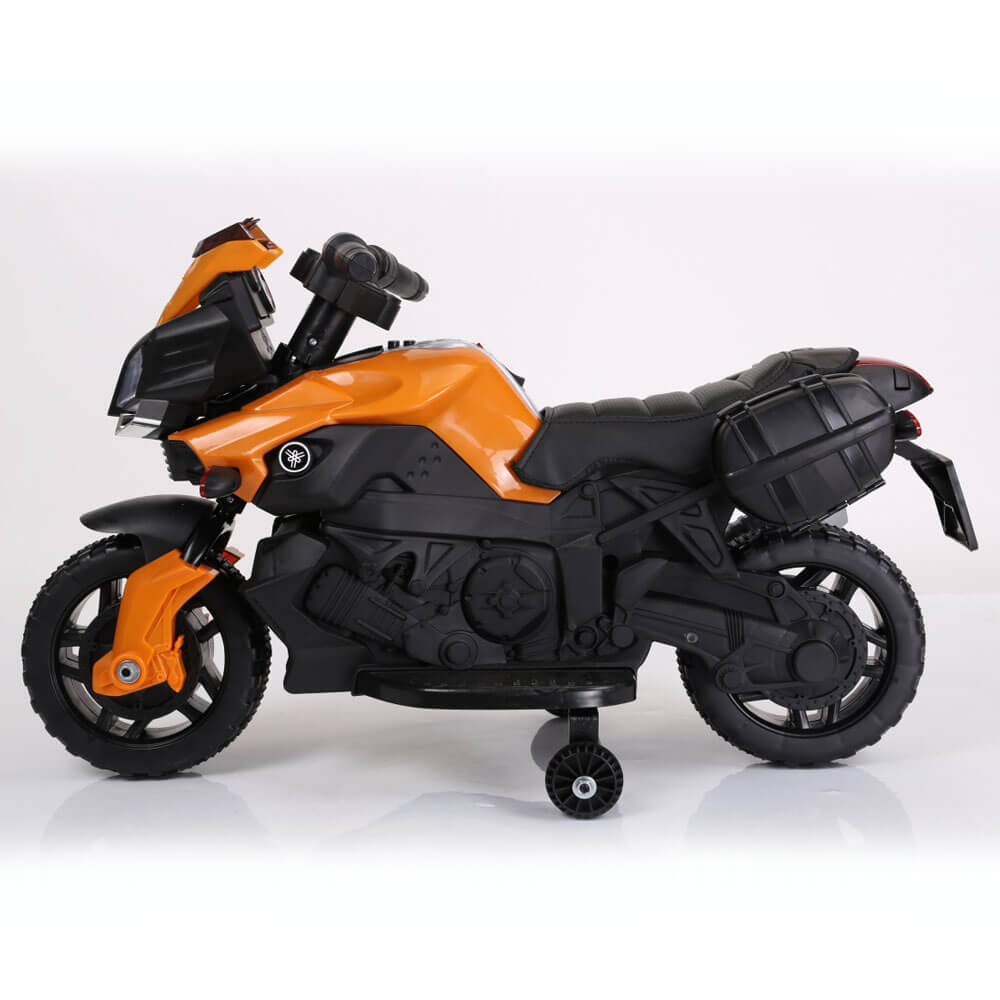 Motocicleta electrica pentru copii JC919 portocaliu - 3