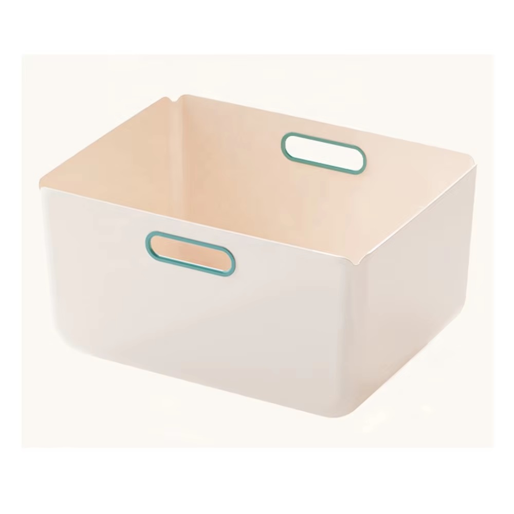 Organizator jucarii cu 2 compartimente Little Mom Beige - 2 | YEO