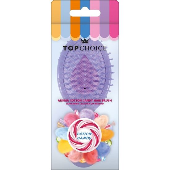 Perie pentru descurcat parul Top Choice detangler candy