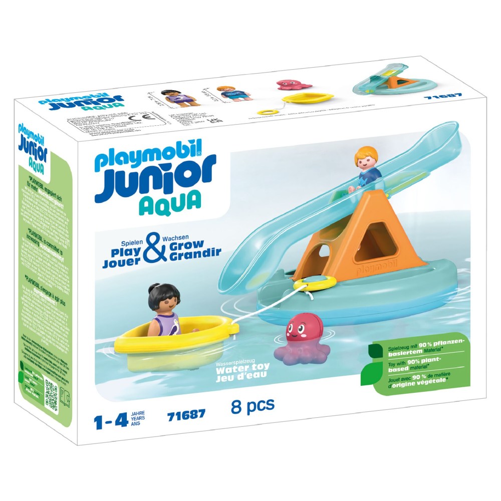 Balansoar de apa si barcuta Playmobil Junior Aqua