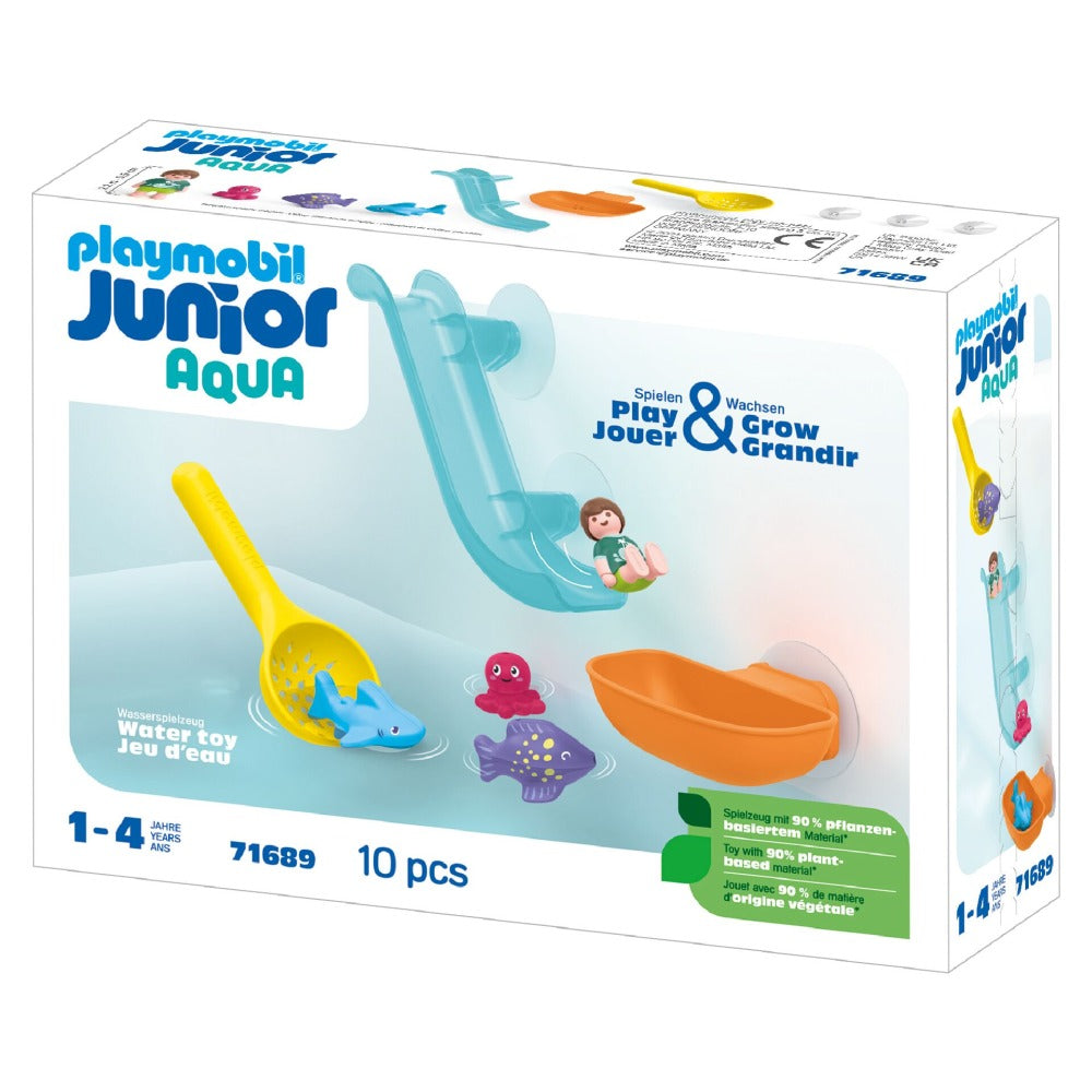 Tobogan de apa si animalute Playmobil Junior Aqua - 1 | YEO