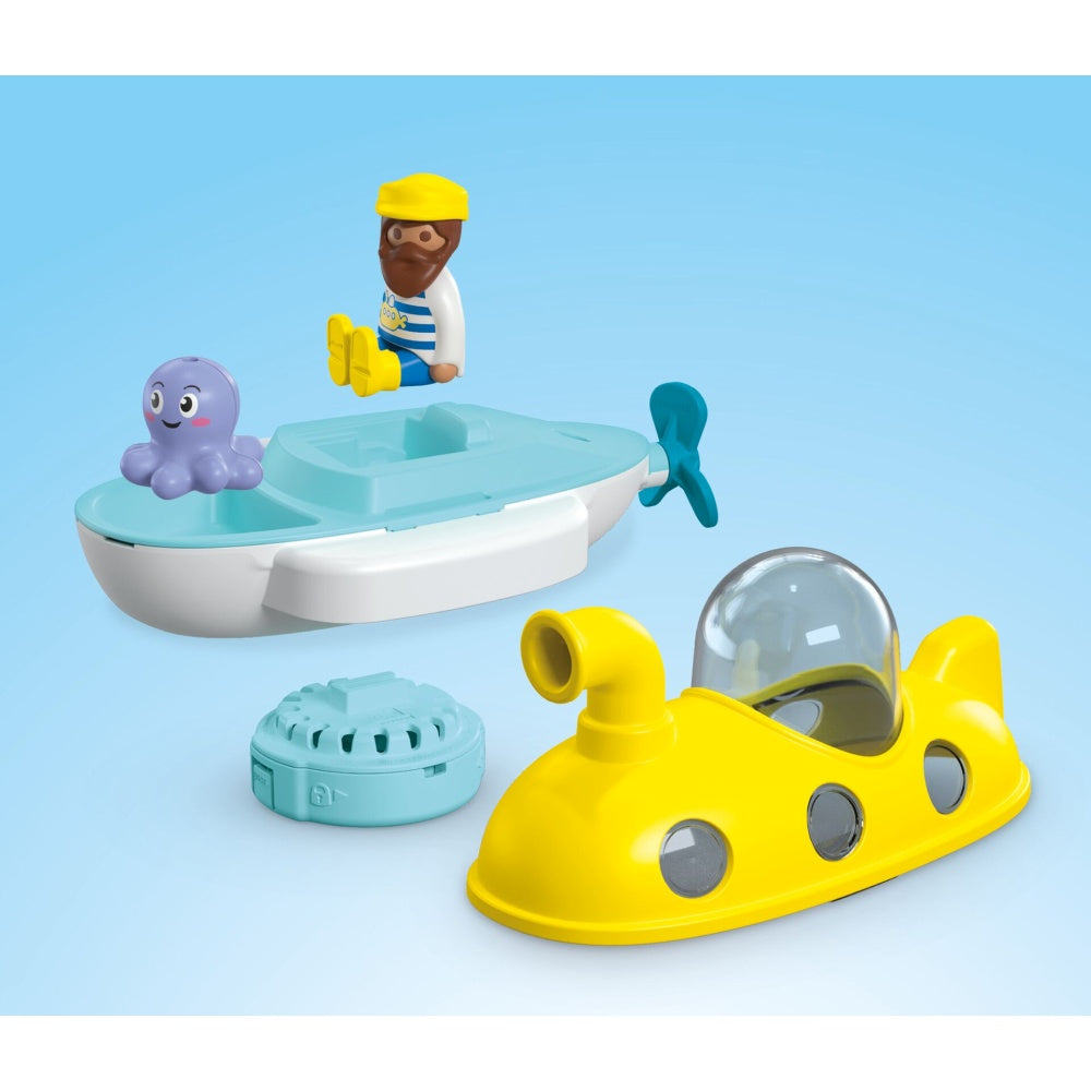 Aqua si Tinti Submarin colorat Playmobil Junior