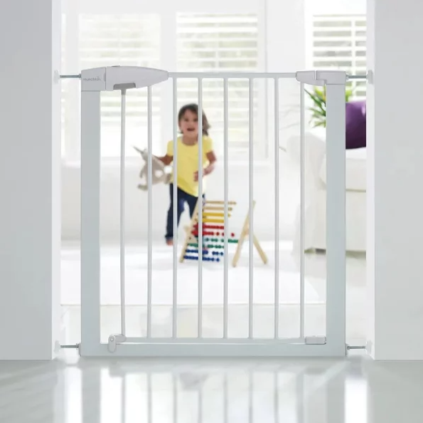 Poarta de siguranta Munchkin din metal Easy Lock white - 3 | YEO