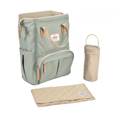 Rucsac de infasat Beaba Wellington Sage verde