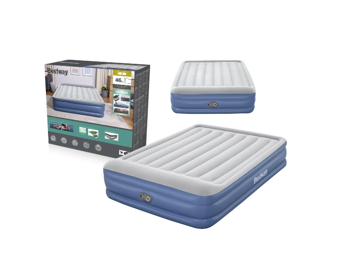 Saltea gonflabila dubla cu pompa incorporata Bestway air mattress