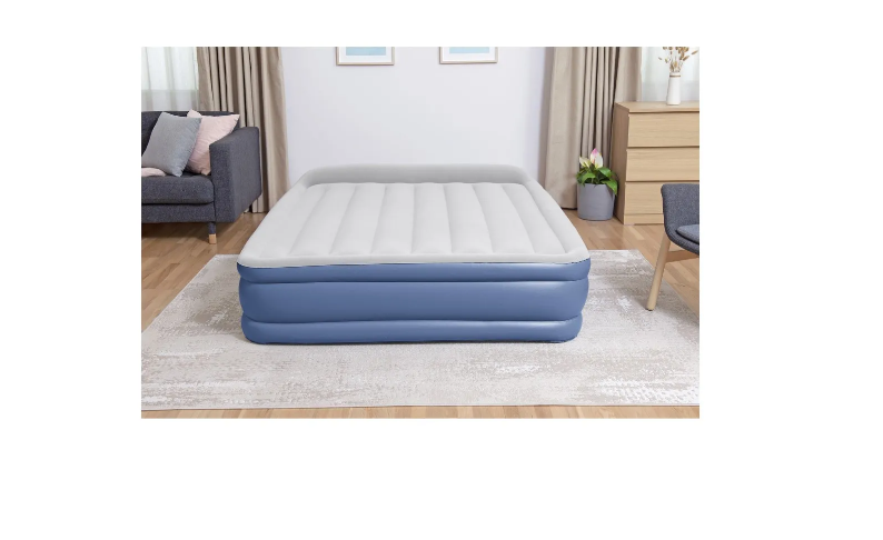 Saltea gonflabila dubla cu pompa incorporata Bestway air mattress - 1 | YEO