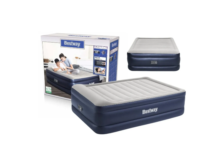 Saltea gonflabila dubla cu pompa incorporata Bestway air mattress 203x152x61 cm