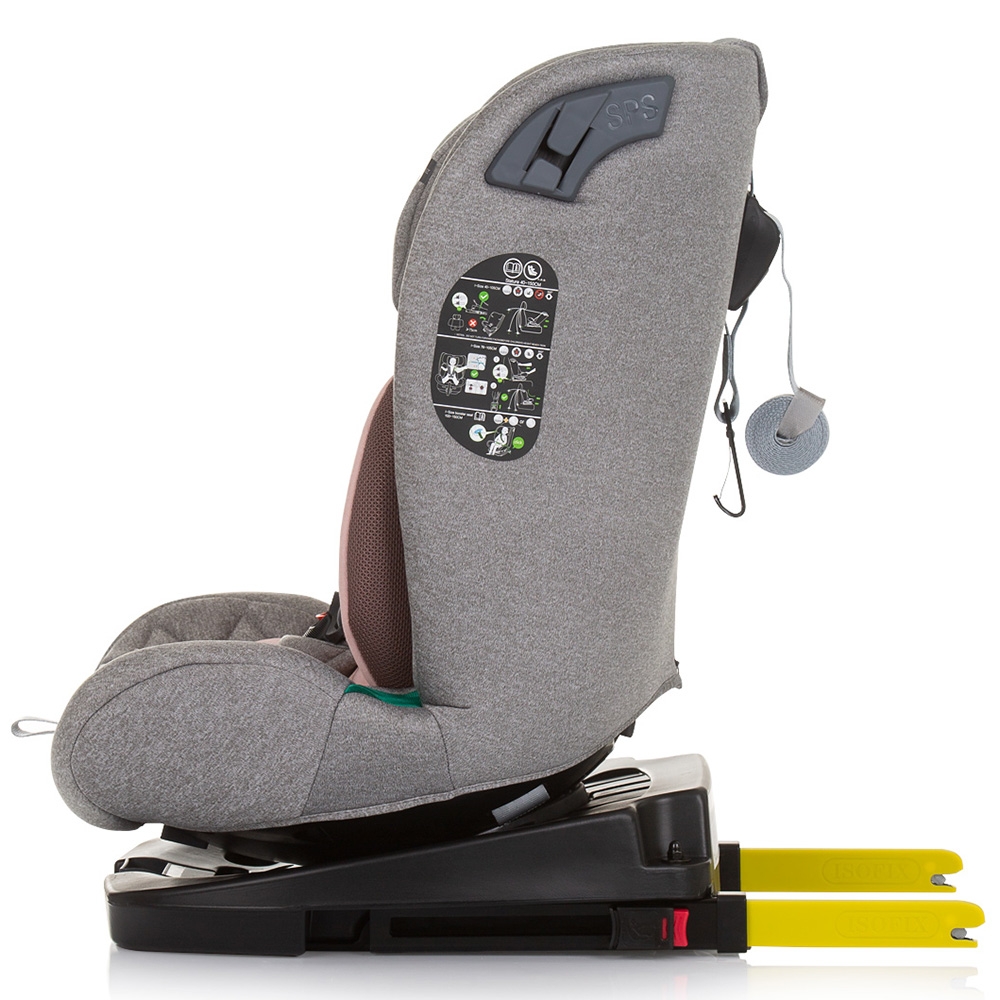 Scaun auto Chipolino X Factor I-Size 40-150 cm flamingo cu sistem Isofix - 2 | YEO