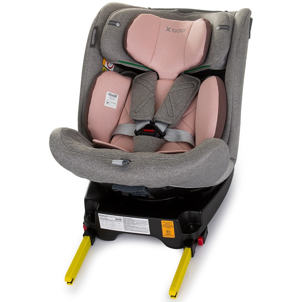 Scaun auto Chipolino X Factor I-Size 40-150 cm flamingo cu sistem Isofix - 7