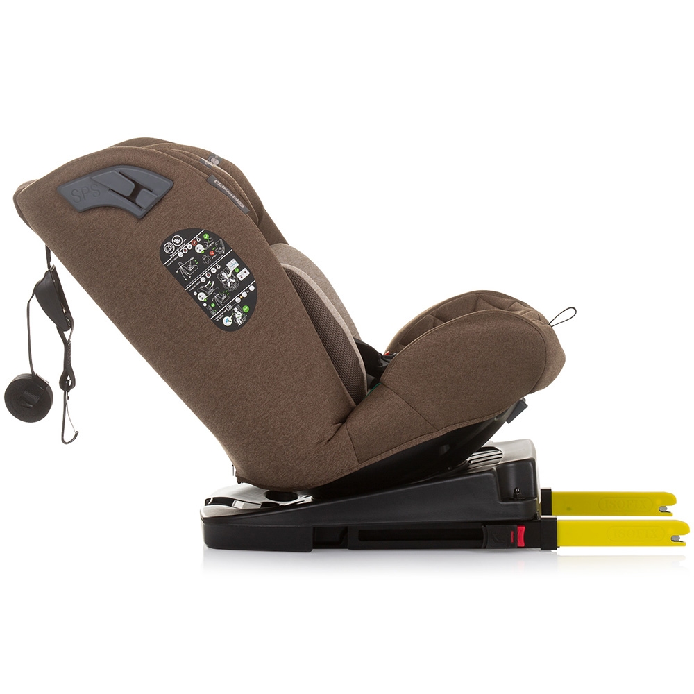 Scaun auto Chipolino X Factor I-Size 40-150 cm macadamia cu sistem Isofix - 5