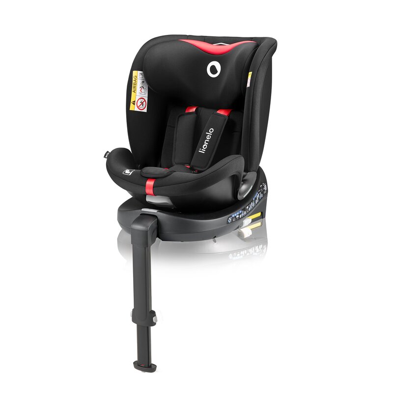 Scaun auto Lionelo i-Size Navy 40-150 cm cu isofix negrurosu