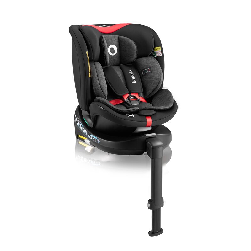 Scaun auto Lionelo i-Size Navy 40-150 cm cu isofix negrurosu - 1