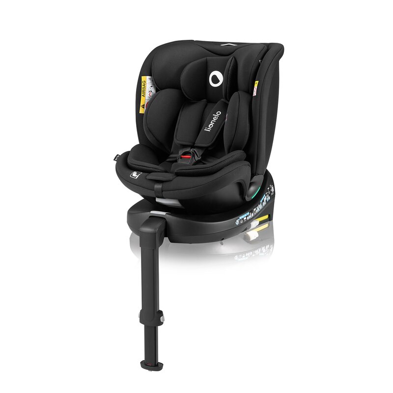 Scaun auto Lionelo i-Size Navy 40-150 cm cu isofix negru onix