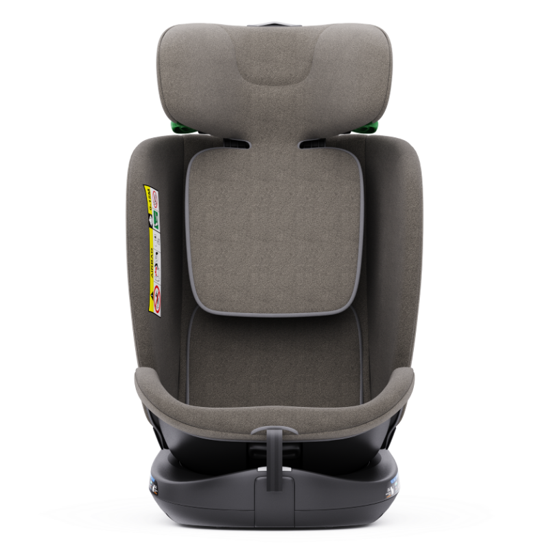 Scaun auto rotativ cu isofix B-Joy Deluxe Buf Boof iSize 40-150 cm lightbrown - 2