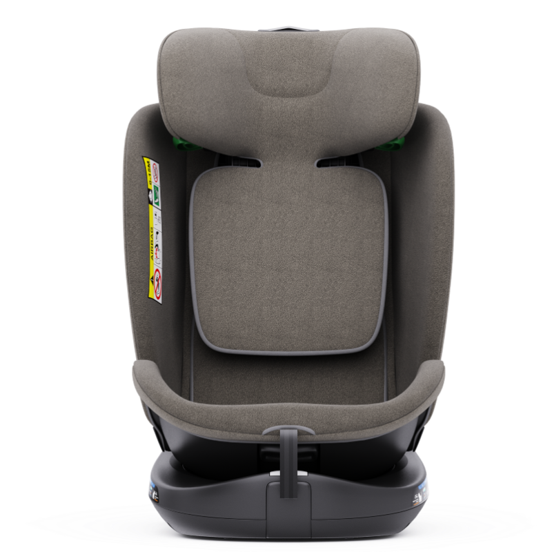 Scaun auto rotativ cu isofix B-Joy Deluxe Buf Boof iSize 40-150 cm lightbrown - 3