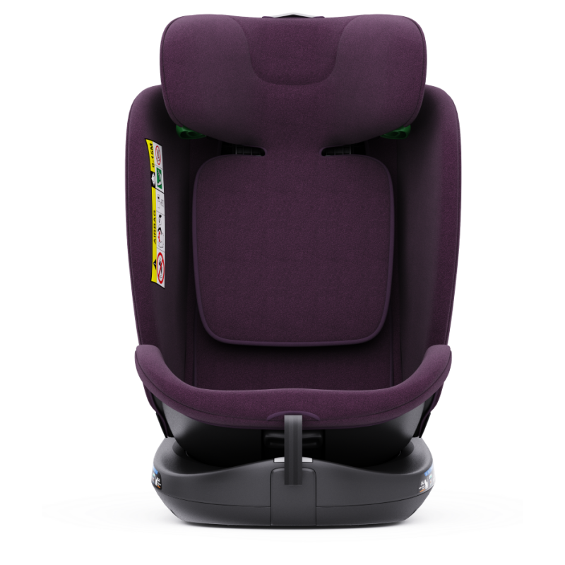 Scaun auto rotativ cu isofix B-Joy Deluxe Buf Boof iSize 40-150 cm purple - 6