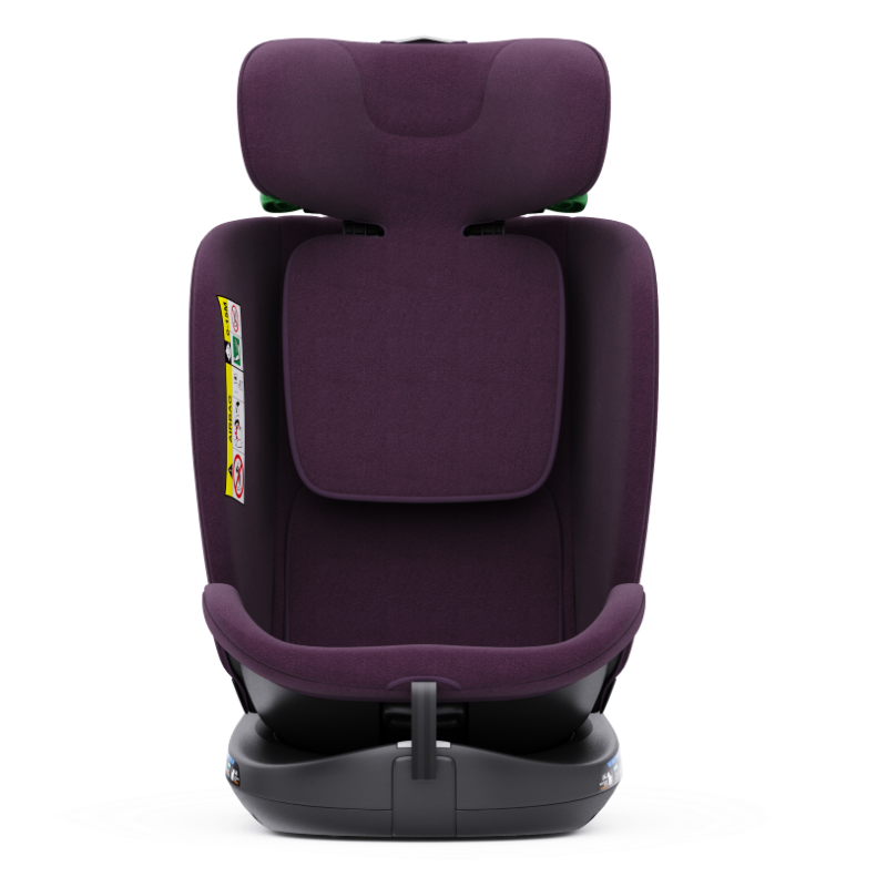 Scaun auto rotativ cu isofix B-Joy Deluxe Buf Boof iSize 40-150 cm purple - 7