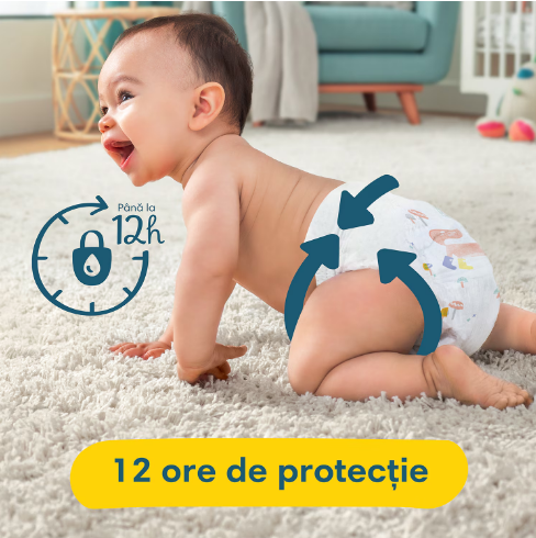 Scutece Pampers Premium Care XXL Box Nou Nascut Marimea 1, 2-5 kg, 156 buc - 2 | YEO