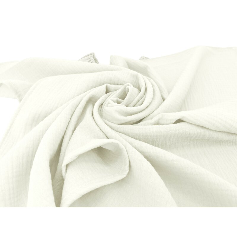 Set 2 museline MimiNu din bumbac 80x80 cm Warm beige and cream - 3