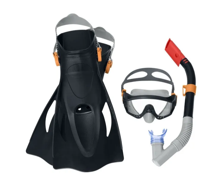 Set pentru scufundari masca snorkel aripioare Bestway - 3 | YEO