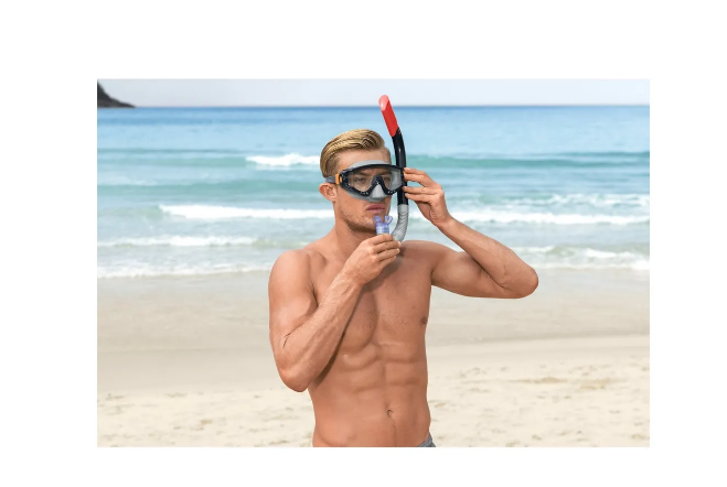 Set pentru scufundari masca snorkel aripioare Bestway - 1 | YEO