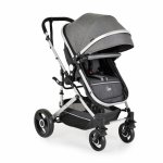 Carucior 2 in 1 transformabil Moni Ciara Grey / Black