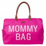 Geanta de infasat Childhome mommy bag pop pink