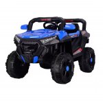 Masinuta electrica 12V cu telecomanda si scaun din piele Nichiduta Super Car Blue