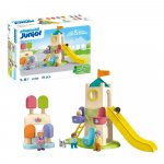 Turn de aventura cu stand de inghetata Playmobil Junior