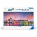 Puzzle Ravensburger panorama Londra colorata 2000 piese