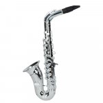 Saxofon plastic metalizat 8 note