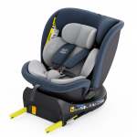 Scaun auto rotativ cu isofix B-Joy Deluxe Buf Boof iSize 40-150 cm blue