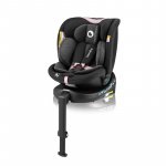 Scaun auto Lionelo i-Size Navy 40-150 cm cu isofix negru/roz