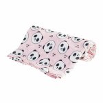 Scutec Bocioland din bambus 30x30 cm panda pink