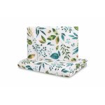 Set lenjerie de pat bumbac cu 2 piese 100x135 cm/40x60 cm Sensillo Botanic