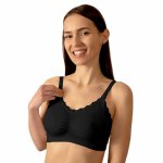 Sutien pentru alaptat Babyono negru 75-80C