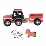 Tractor cu remorca si animalute Egmont toys