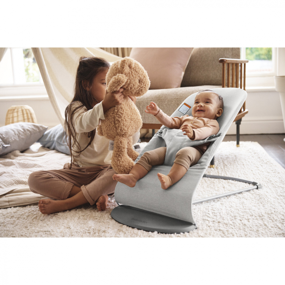 Balansoar BabyBjorn Bliss clasic light gray