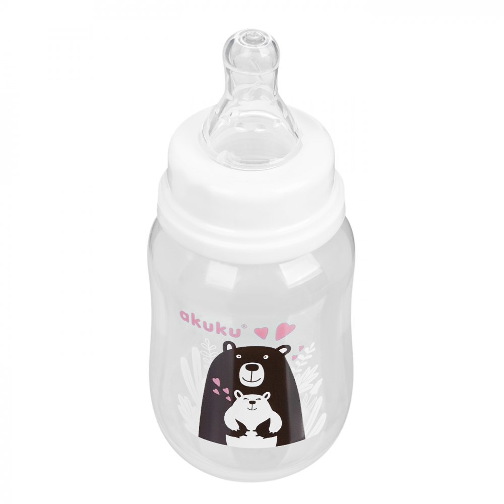 Biberon anticolici Akuku 125 ml Bear and Mom - 2 | YEO