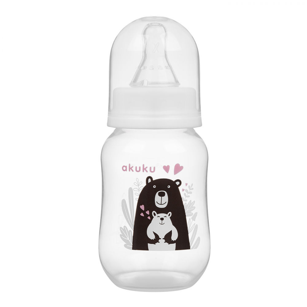 Biberon anticolici Akuku 125 ml Bear and Mom - 3 | YEO