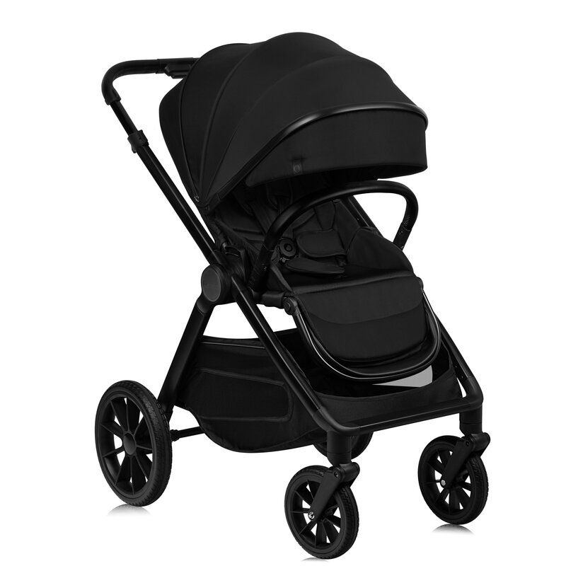 Carucior 2 in 1 Lionelo reversibil Layla negru - 1