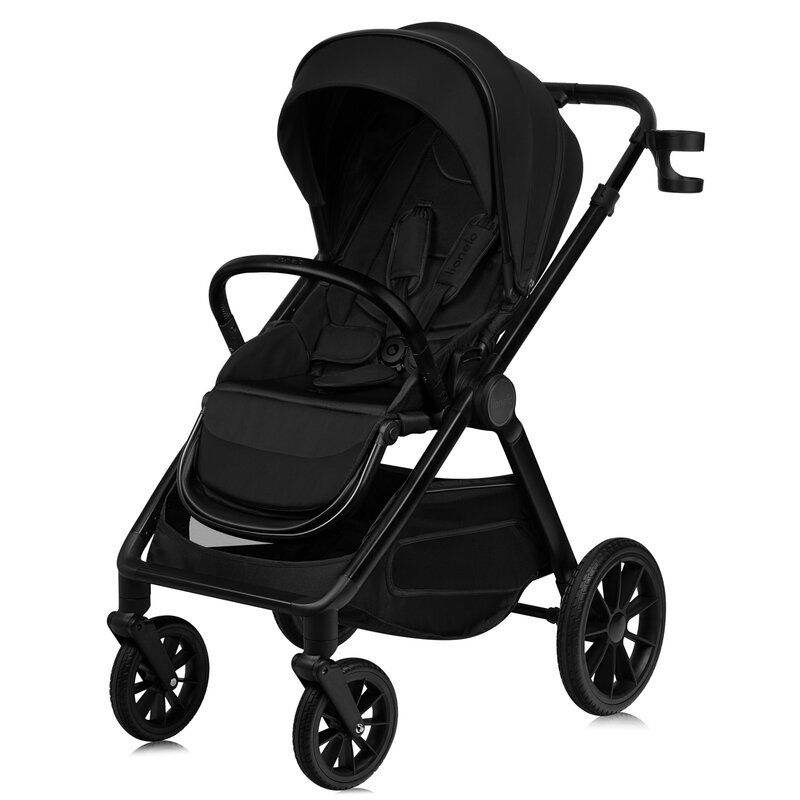 Carucior 2 in 1 Lionelo reversibil Layla negru - 2